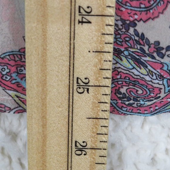 Daniel Rainn* Women's Sleeveless Boat Neck Tie Pullover Blouse Size Small~ Multi - Picture 8 of 9